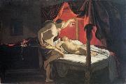 Simon Vouet Psyche et lamour oil painting picture wholesale